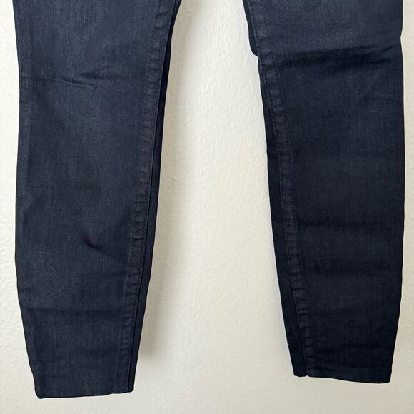 Vintage Y2K True Religion Womens Dark Skinny Jean Rhinestone Denim Pants Size 26 - Picture 7 of 11